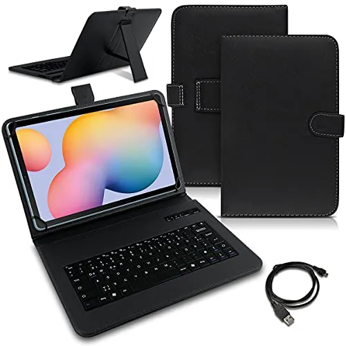 Tablet Schutzhülle mit Bluetooth Tastatur für Samsung Galaxy Tab S11/S10/S9/S8