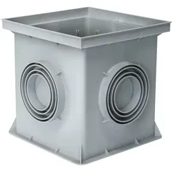 Einlaufschacht 300 x 300 mm ohne Einlaufrost von Marley