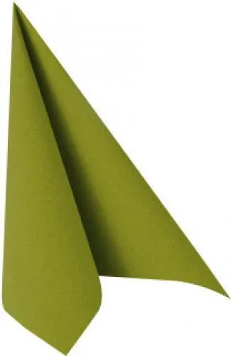 Papstar Servietten 40cm 1/4 Falz Royal olivgrün 50 Stk. von PAPSTAR