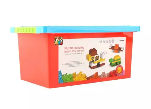 Klocki budowlane w skrzyni mix Pro Kids 5903943008018