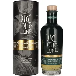 Marzadro Grappa Le Diciotto Lune Riserva Botte Rum - Grappa, 18 Monate in Rumfässern gereift, begeistert mit fruchtigem Aroma und vollmundigem Geschmack. Ideal für Genießer!