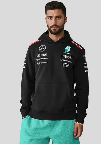 MERCEDES AMG PETRONAS F1 Herren Kapuzenpulli 2024 von Mercedes AMG Petronas