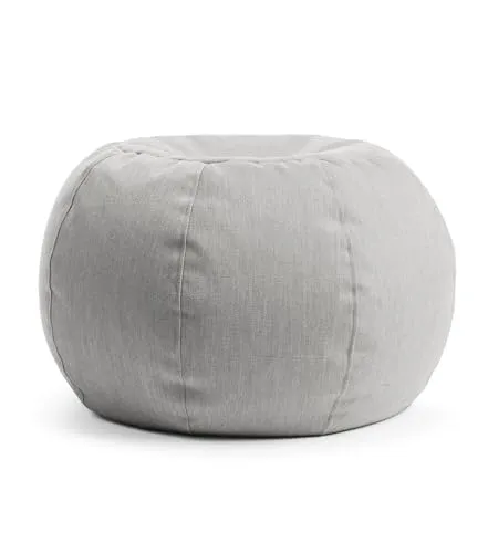 mokebo Pouf Der Kugelige - Stylischer Sitzhocker für drinnen & draußen - Outdoor Pouf mit wasserabweisendem Stoff, perfekt für Garten und Balkon. Langlebig, komfortabel und in hochwertiger Qualität aus dem Schwarzwald.