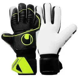 uhlsport Supersoft HN Flex Frame Torwarthandschuhe - Torwarthandschuhe mit atmungsaktiver Technologie, Größe 10,5, ideal für Fußballspieler, die eine optimale Ballkontrolle und Flexibilität wünschen.