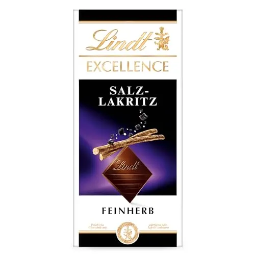 Lindt EXCELLENCE Pailleté Gebäckstückchen & Caramel in braun von Lindt