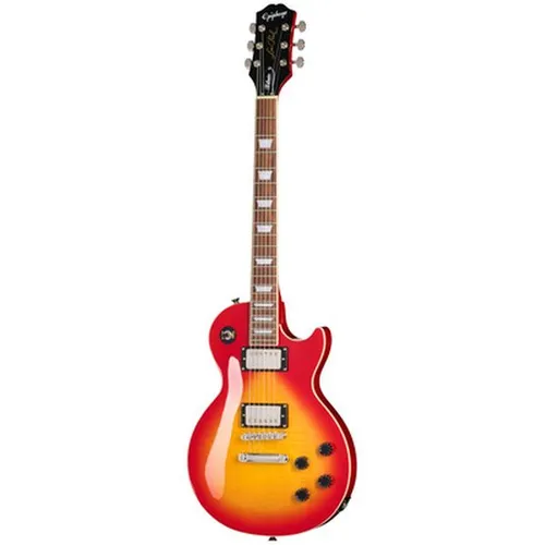 Epiphone Les Paul Tribute Plus Heritage Cherry Sunburst - Die Epiphone Les Paul Tribute Plus in Heritage Cherry Sunburst bietet authentische Klänge und ein klassisches Feeling. Ideal für Gitarristen, die Wert auf Qualität und Spielkomfort legen.