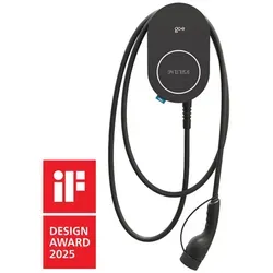 Produktbild go-e Charger PRO Wallbox mit 6m Typ 2 Kabel