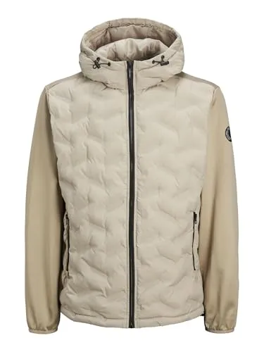 Jack & Jones Kurzjacke JJHybrid (1-St) - Funktionsjacke aus 100% Polyester, leicht und atmungsaktiv – ideal für aktive Freizeit und sportliche Aktivitäten.