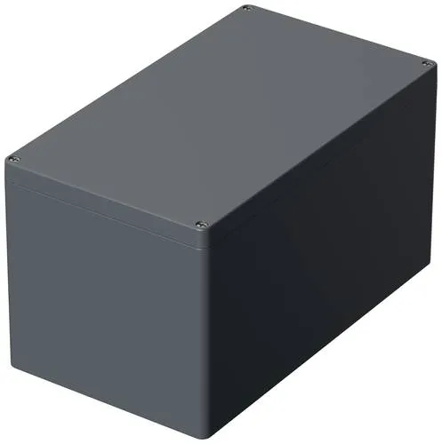 Bopla EUROMAS A 170 01170000 Industrie-Gehäuse - Aluminium-Gehäuse 400 x 230 x 225 mm, mit eingeschäumter Deckeldichtung für optimalen Schutz und unverlierbaren Schrauben.