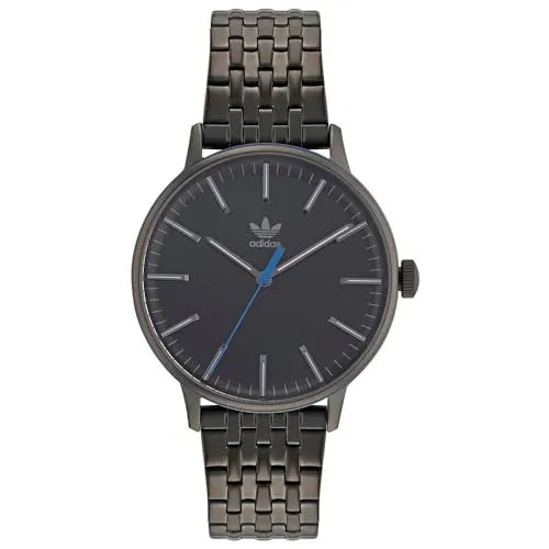 Adidas Style Code One AOSY22023 Damenuhr - Armbanduhren mit Edelstahlgehäuse und grau-mattierter Beschichtung, 5 ATM wasserdicht und stilvolles Design für modebewusste Frauen.