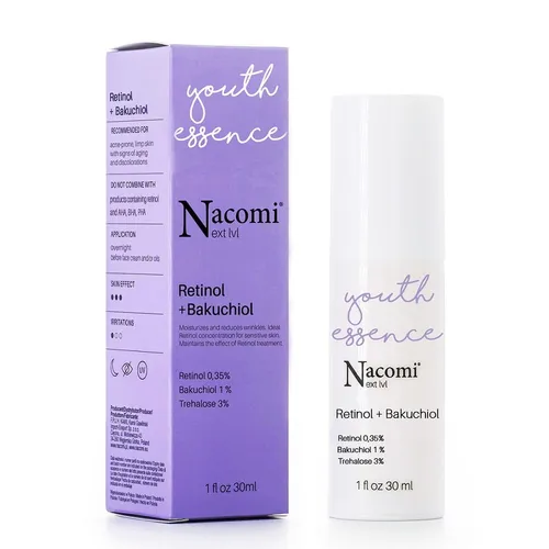 Next Level Retinol 0.35% + Bakuchiol 1% przeciwstarzeniowe serum d 5902539714364