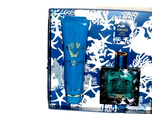 VERSACE EROS SET EDT 100 ml + 5 ml + 150 ml DUSCHGEL 74,90 EURO