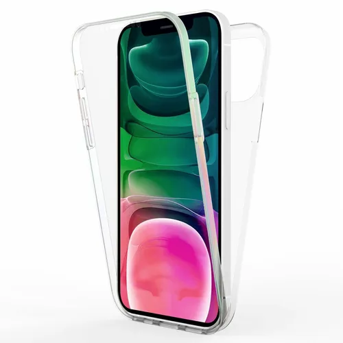 Für iPhone 13 Pro - Klare 360° Handy Hülle Durchsichtig Full Cover Schutz Tasche