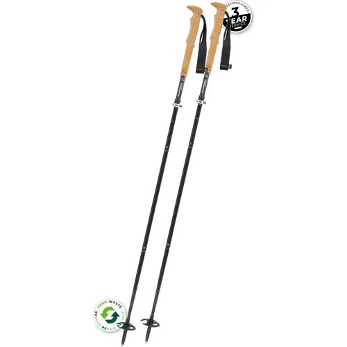 Komperdell FX Lite Carbon Vario Summit titan (10) - Trekkingstöcke & Wanderstöcke, leichter Carbonstock mit innovativem FX Lite Faltmechanismus für einfache Handhabung und maximalen Komfort auf langen Wanderungen.