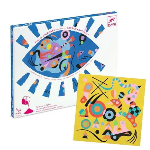 Djeco DJ09382 Abstrakt inspiriert von Vassily Kandinsky
