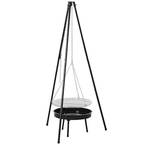 Schwenkgrill mit Feuerschale