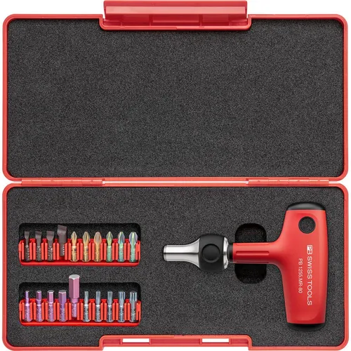 PB Swiss Tools Bithalterset (Kreuz Pozidriv PZ, Innensechskant, Kreuz Phillips PH) (PB 1255.MR Set CBB-137259.1255)