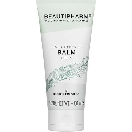 Doctor Eckstein BEAUTIPHARM Daily Defense Balm SPF 15 - Sonnenpflege mit feuchtigkeitsspendenden und antioxidativen Eigenschaften, ideal für ganzjährige Anwendung und schützt die Haut vor UV-Strahlung und oxidativem Stress.