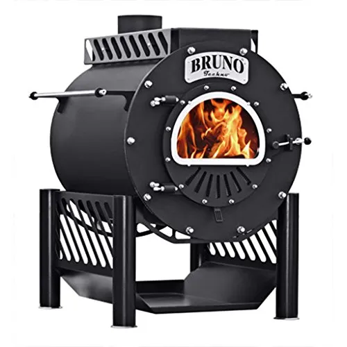 Bruno® Werkstattofen Techno 15 kW – Schwarz von BRUNO