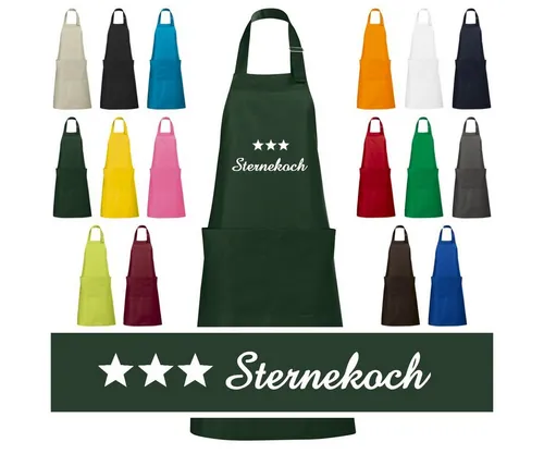 Schürzen Grün von Schnoschi