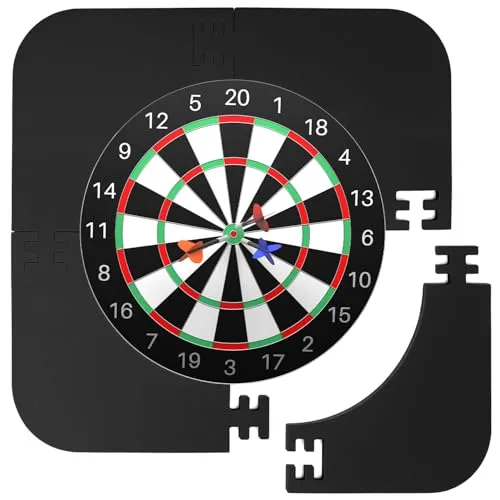 QWORK® Schutzring Dart Surround, Innendurchmesser 45 cm, 4 Teiliger