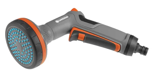 Gardena Comfort Brause 18319-20 - Ergonomische Gartenbrause mit Sprühwinkel-Regulierung und Frostschutz für optimale Bewässerung von Beeten
