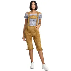 Steigenhöfer Manufaktur Trachtenlederhose Damen Kniebund braun 46