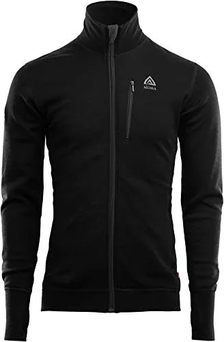 Aclima Herren DoubleWool Jacke, Jet Black-Marengo, M