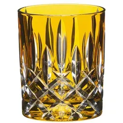 RIEDEL Laudon Whiskybecher - Amber/Gelb Tumbler - Gläser & Glaswaren, eleganter Whiskybecher aus Kristallglas, spülmaschinenfest und mit Präsentschachtel, ideal für stilvolle Cocktails.