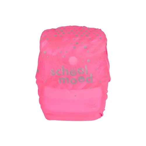 School-Mood Regenhaube neonpink