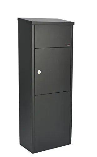 Allux 600 - Briefkasten F54622 Briefkasten,1050 x 380 x 230 mm, Schwarz