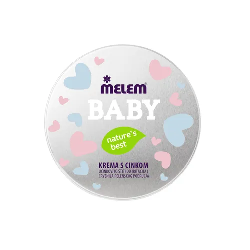Melem Baby Cream mit Zinkoxid gegen Rötungen & Reizungen