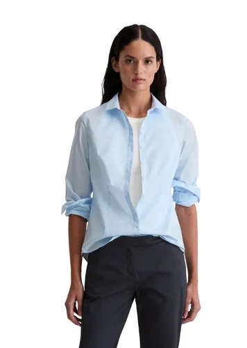 Marc O'Polo Hemdbluse - Elegante Hemdbluse mit Kentkragen, schmaler Schnitt und leichtem Baumwollmischstoff. Ideal für Büro- und Freizeitlooks, vielseitig kombinierbar für jeden Anlass.