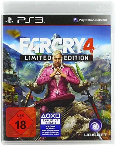 Far Cry 4 - Limited Edition für Playstation 3 - Games mit 60 Minuten zusätzlichem actionreichem Gameplay und exklusiver Waffe: Harpune