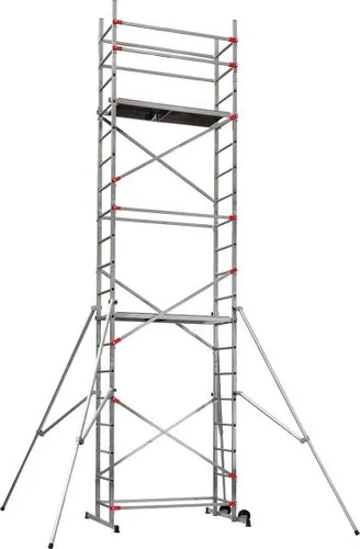 Hailo Fast & Lock 7 Aufstockung für Multifunktionsgerüst - Erweiterung für das Hailo Multifunktionsgerüst, einfach zu montieren, stabil und ideal für erhöhte Arbeitsbereiche.