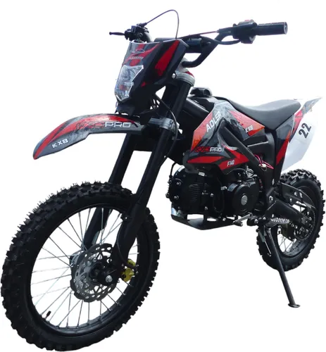 KXD 612 E-Start 140cc Dirtbike Cross Bike Rot von KXD