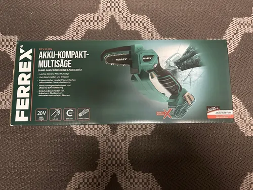 Ferrex Akku Kompakte Kettensäge 20 V