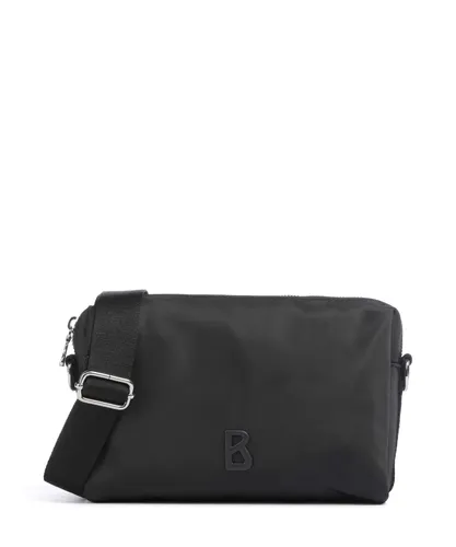 BOGNER Schultertasche Verbier Play 1.0 Pukie schwarz in schwarz von BOGNER