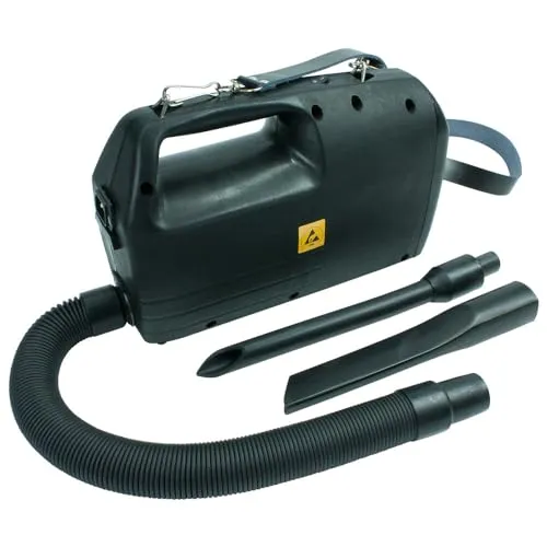Wetec Staubsauger Typ 7350 ESD - Saugroboter, leichtes und kompaktes Gerät mit Gehäuse aus leitfähigem Polypropylen für effektive Staubabsaugung in sensiblen Bereichen.