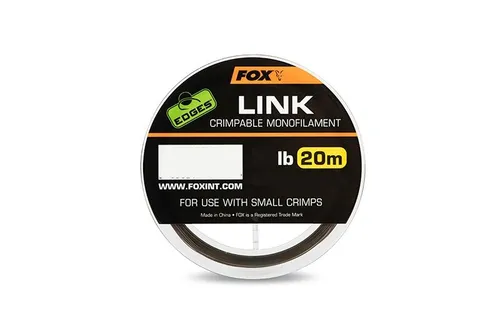 Produktbild Fox Edges Link Crimpable Mono Trans Khaki 35lb 20m