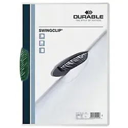 DURABLE Klemmmappe Swingclip DIN A4 Grün