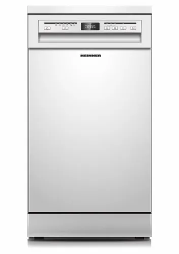 Heinner HDW-FSM45609DWE++ Geschirrspüler 9 Maßgedecke, 6 Programme, 45 cm