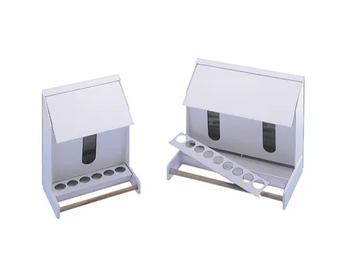 Nobby Futterbehälter Futterautomat-Kunststoff Sittiche weiß von Nobby