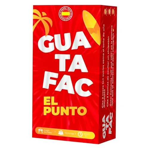 Guatafac El Punto – Das beste Partyspiel – Spaß und einzigartige Momente mit Freunden – originelle Geschenkidee
