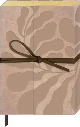 Tagebuch mit Wickelverschluss: Colours of the Seasons: Ledereinband, Wickelverschluss und Leseband, mit Punkteraster