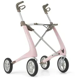 Carbon Ultralight Komfort Rollator rosa