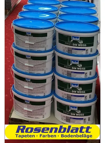 Herbol Profi DIN Weiss 12,5l altweiss von Herbol