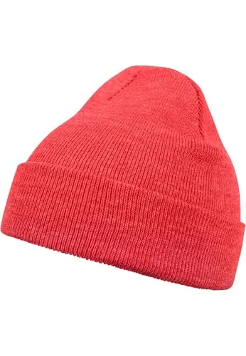 MSTRDS Unisex Strickmütze Basic Flap Beanie