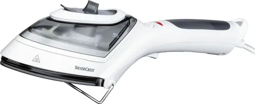 Silvercrest Dampfbürste SDRB 1000 B1 - Grau - Dampfbügeleisen mit 4-in-1-Funktion: Aufbügeln, Bedampfen, Ausbürsten, Entfusseln. Betriebstbereit in nur 60 Sekunden und mit abnehmbarem Wassertank für einfache Handhabung.