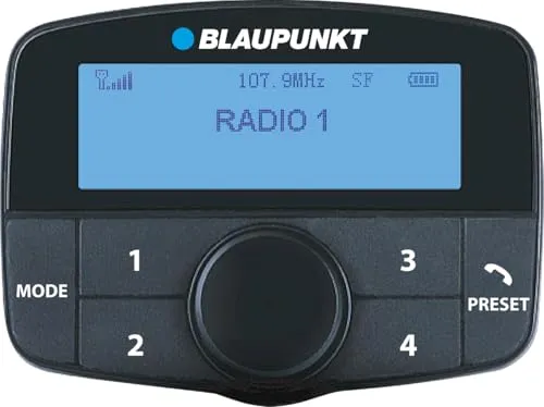 Blaupunkt DAB'N'Play 550, DAB/DAB+ Adapter mit Bedienteil und separater Blackbox, Audio-Streaming, Telefonfunktion